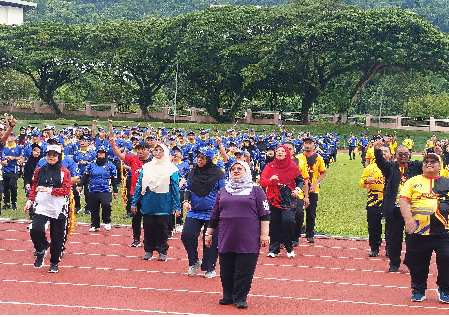 Malaysia Aktif @ komuniti siri ke-10 di Daerah Timur Laut 