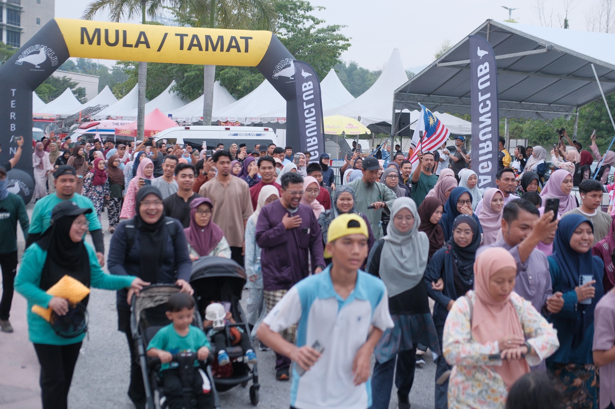PROGRAM LEBARUN 5KM FUN RUN SEMPENA PROGRAM MADANI RAKYAT 2026 PERAK MERIAH DENGAN TEMA BAJU RAYA