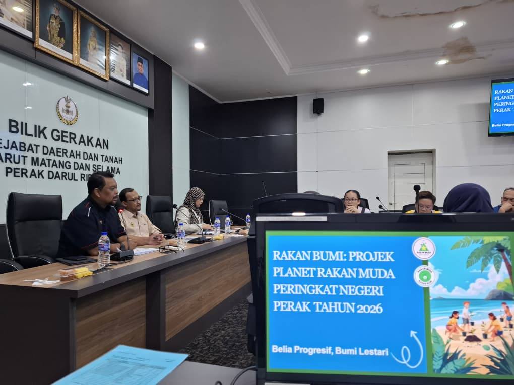 MESYUARAT JAWATANKUASA PELAKSANA BAGI PROGRAM RAKAN BUMI : PROJEK PLANET RAKAN MUDA PERINGKAT NEGERI PERAK TAHUN 2026