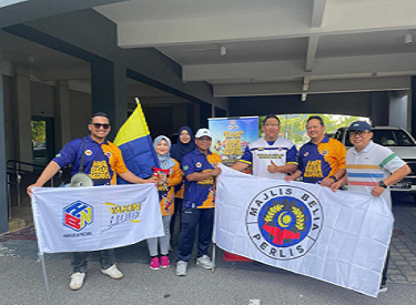 FLAG OFF KONVOI BATON SAMBUTAN HARI BELIA NEGARA PERINGKAT KEBANGSAAN NEGERI PERLIS 2025 ZON UTARA (PERLIS-KEDAH-PULAU PINANG-PERAK)