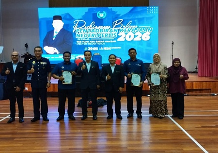 JABATAN BELIA DAN SUKAN NEGERI PERLIS TERIMA PENGIKTIRAFAN TEMPAT KERJA BEBAS DADAH (TEKAD)