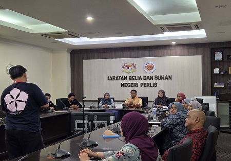 TAKLIMAT KESEDARAN KANSER JABATAN BELIA DAN SUKAN NEGERI PERLIS DENGAN KERJASAMA MAJLIS KANSER NASIONAL (MAKNA)
