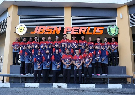 PERHIMPUNAN BULANAN JBSN PERLIS DAN MAJLIS PERPISAHAN ENCIK MOHD AMIRUDDIN ZOLKEPLI 