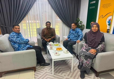 KUNJUNGAN HORMAT ANGKASA NEGERI PERLIS KE JABATAN BELIA DAN SUKAN NEGERI PERLIS