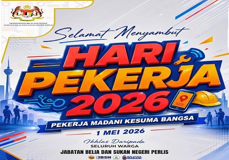  SELAMAT MENYAMBUT HARI PEKERJA 2026  