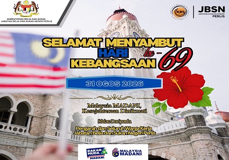 SELAMAT MENYAMBUT HARI KEBANGSAAN KE-69