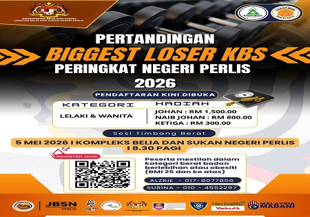 PROGRAM BIGGEST LOSER KBS PERINGKAT NEGERI PERLIS 2026 