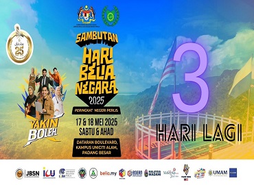 COUNTDOWN 3 HARI LAGI BELIA NEGARA PERINGKAT NEGERI PERLIS 2025