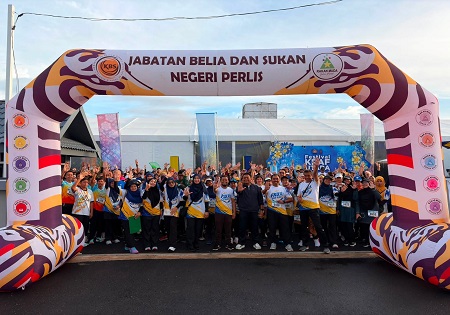 HUJAN BUKAN PENGHALANG, SEMANGAT MENJADI PEMBAKAR! FKU FUN RUN JBSN PERLIS 2026