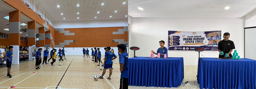 KURSUS  LATIHAN ASAS SUKAN OKU (KLAS OKU) NEGERI PERLIS 2026 DITERUSKAN LAGI BAGI SUKAN FUTSAL DAN SPORTS STACKING