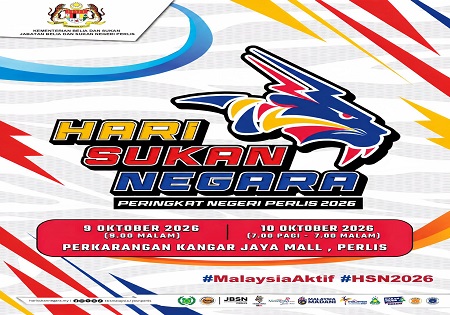 HARI SUKAN NEGARA PERINGKAT NEGERI PERLIS 2026 KINI MENGHAMPIRI! 