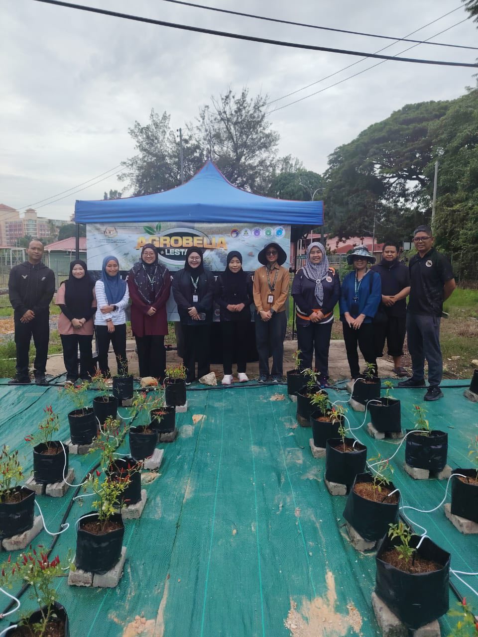 LAWATAN PROJEK AGROBELIA LESTARI 