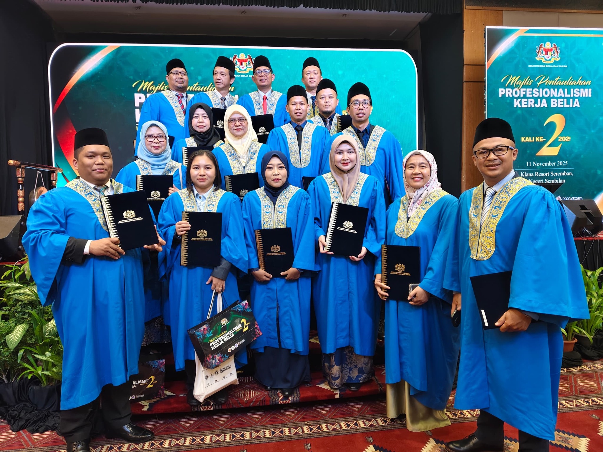 MAJLIS PENTAULIAHAN PROFESIONALISME KERJA BELIA KALI KE-2 TAHUN 2025   