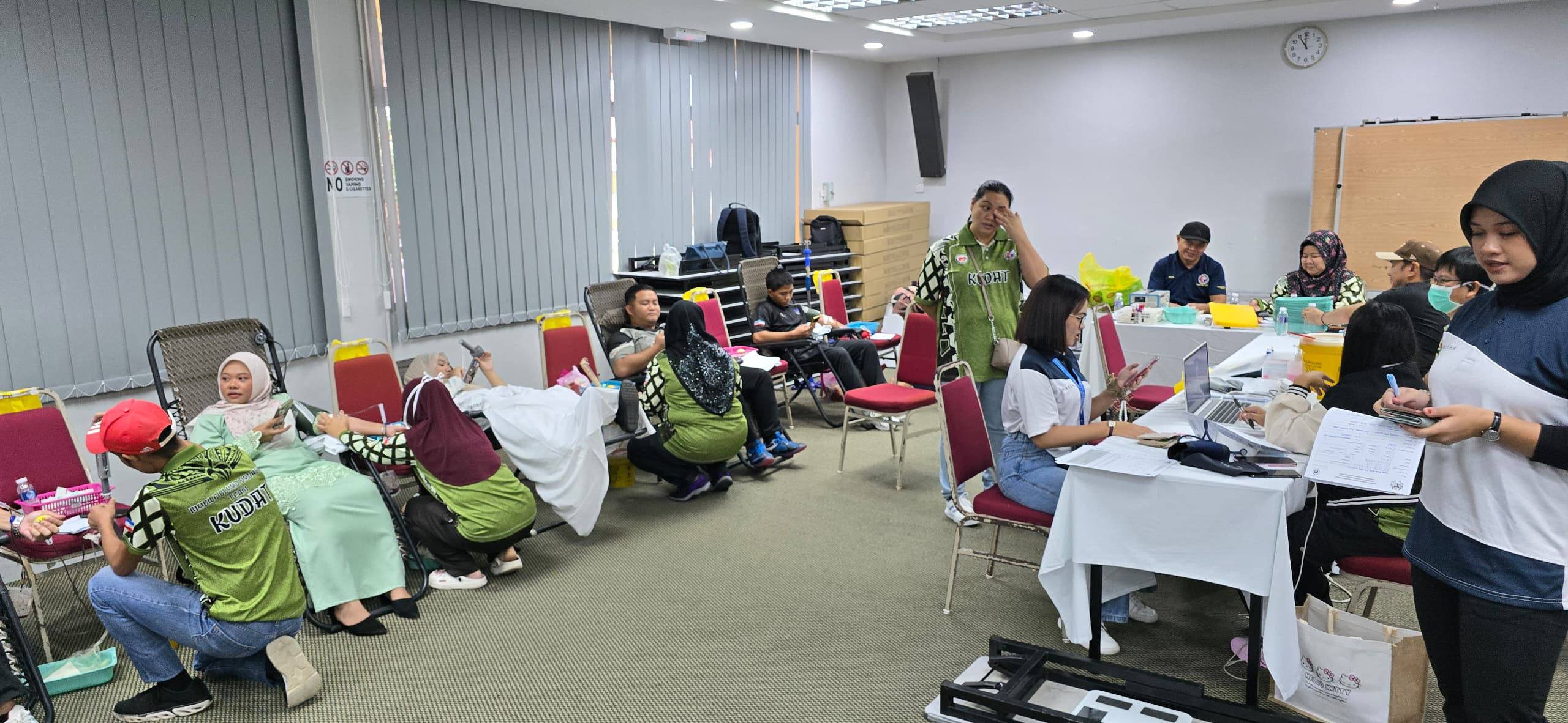 PROGRAM DERMA DARAH SEMPENA HARI KESUKARELAWANAN BELIA MALAYSIA PERINGKAT NEGERI SABAH 2025