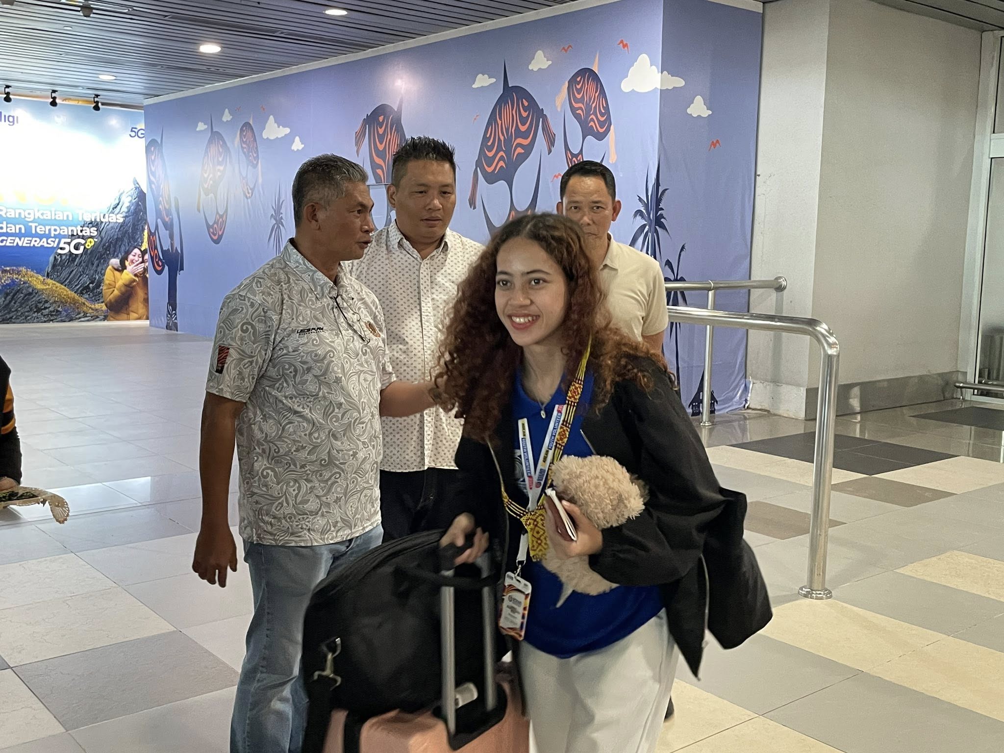 PESERTA ASEAN YOUTH VOLUNTEER TIBA DI SABAH