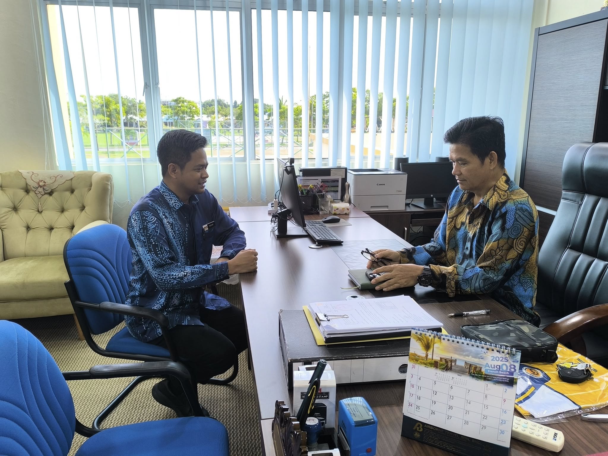 Warga Baharu JBS(P) Sabah - Selamat Datang En. Fekri