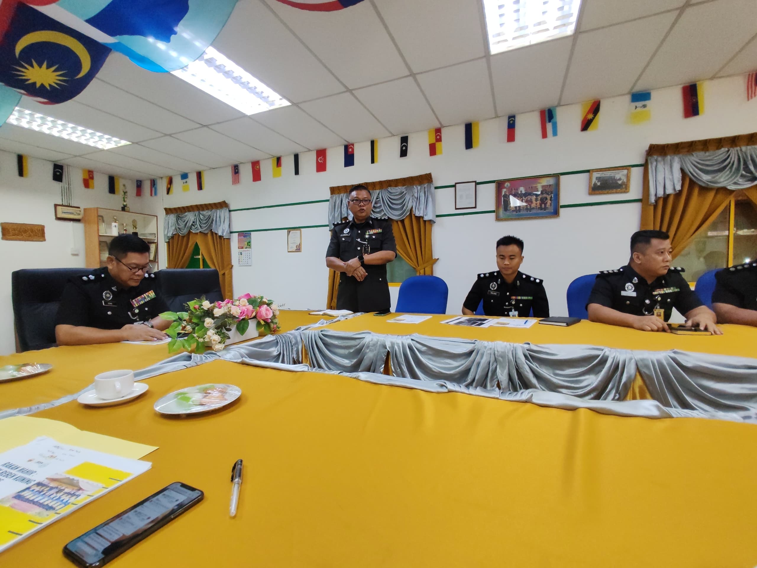 MESYUARAT PENYELARASAN PROGRAM REBEN KUNING DI PUSAT REINTEGRASI PENGHUNI, TUARAN