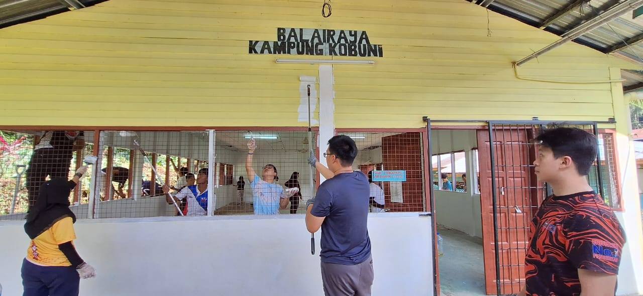 ASEAN YOUTH VOLUNTEER PROJECT :  HALL REFURBISHMENT & MURAL PAINTINGS BEGINS TODAY! 