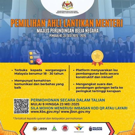 PELUANG EMAS UNTUK SUARA ANDA DIDENGARI!