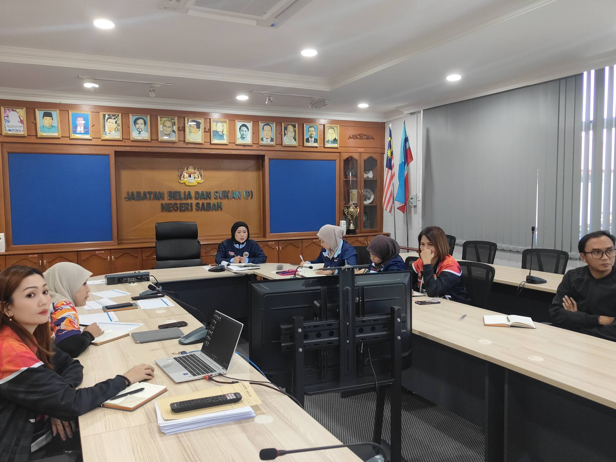 MESYUARAT PENGURUSAN BAHAGIAN PEMBANGUNAN SUKAN BIL.2/2026 JABATAN BELIA DAN SUKAN (PERSEKUTUAN) NEGERI SABAH
