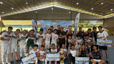 KEJOHANAN FUTSAL LELAKI DAN BOLA JARING WANITA MADANI RAKYAT 2025 BERLANGSUNG PENUH KEMERIAHAN