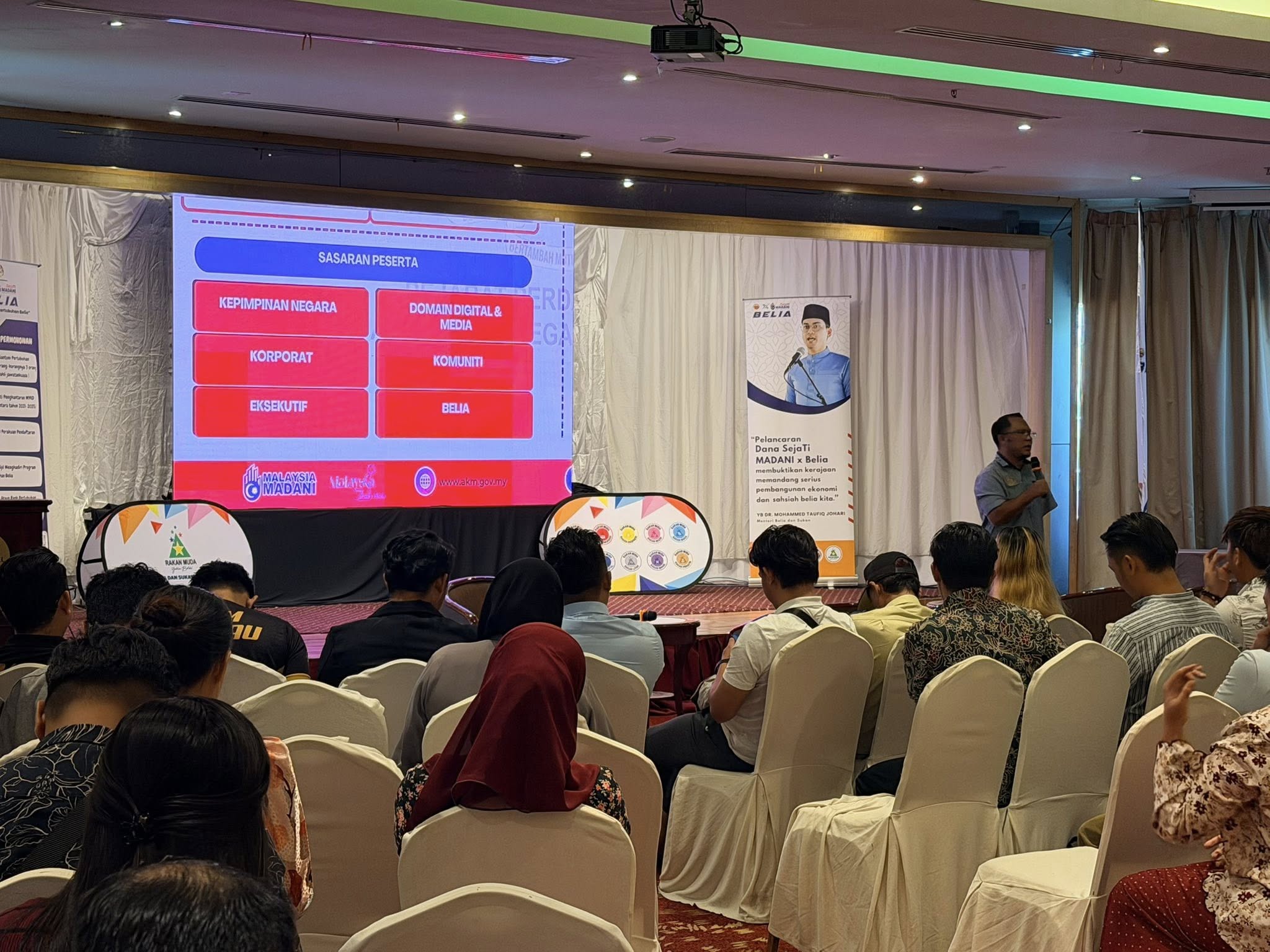 JBS SABAH BANTU JAYAKANPROGRAM SANTUNI PERTUBUHAN BELIA SejaTI MADANI X BELIA PERINGKAT NEGERI SABAH 