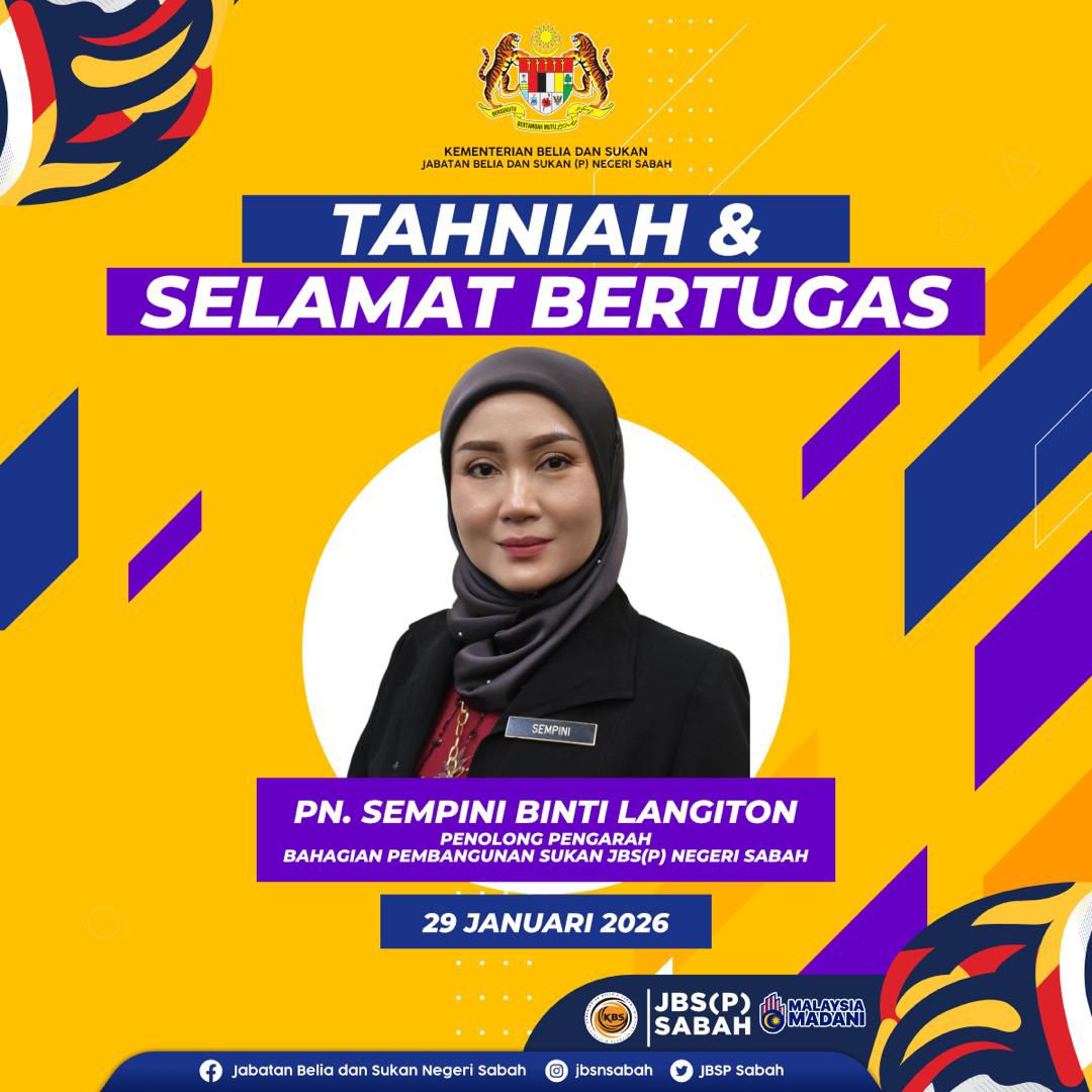 TAHNIAH & SELAMAT BERTUGAS 