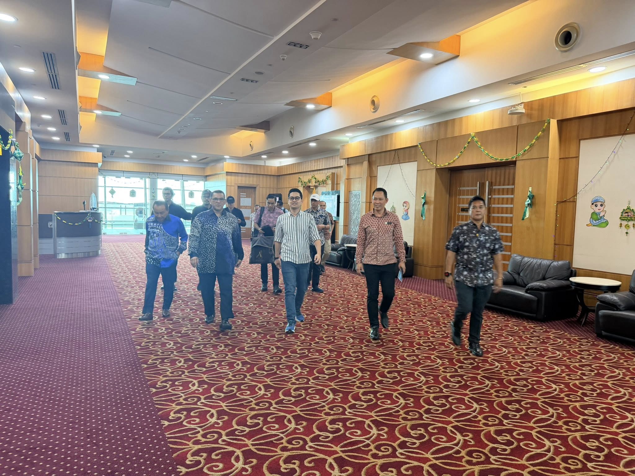 MENTERI BELIA DAN SUKAN MALAYSIA MULAKAN LAWATAN RASMI KE SABAH