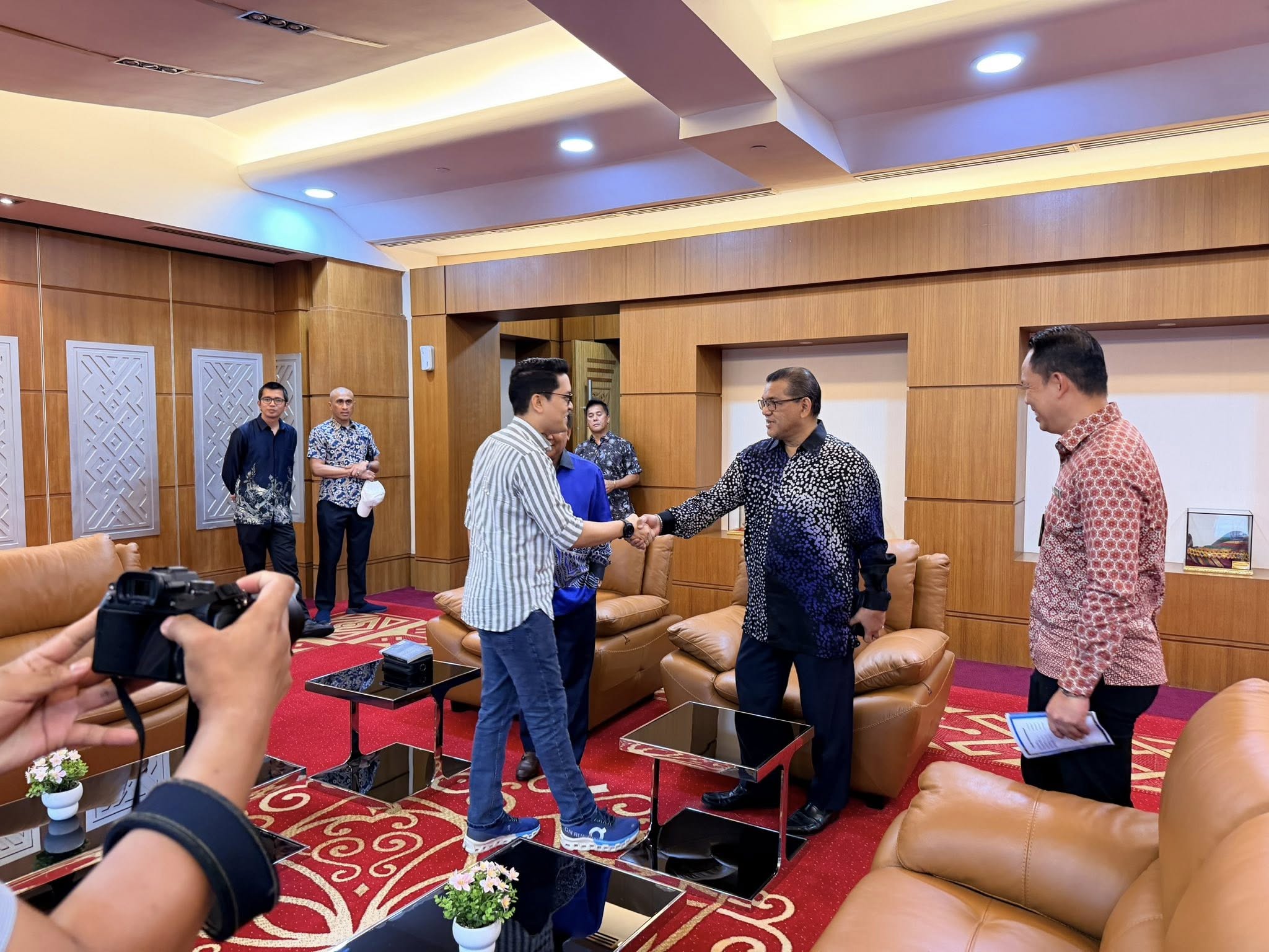 MENTERI BELIA DAN SUKAN MALAYSIA MULAKAN LAWATAN RASMI KE SABAH