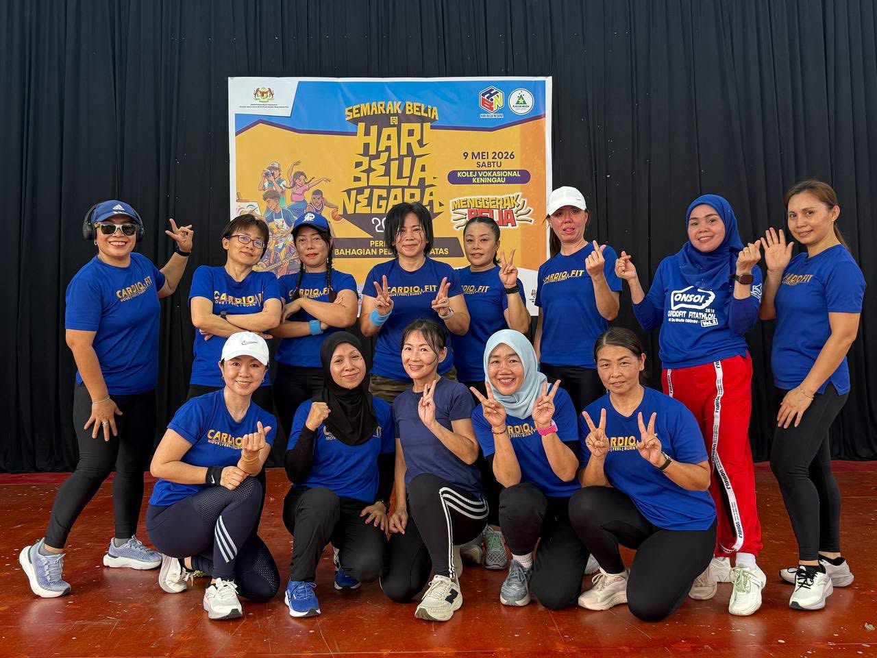 KOLEJ VOKASIONAL KENINGAU JADI PENTAS SEMANGAT DAN ASPIRASI BELIA PEDALAMAN ATAS