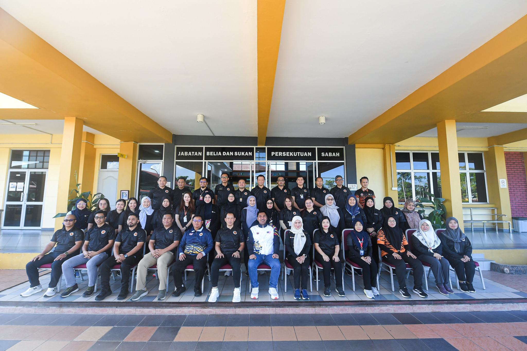 LAWATAN RASMI TIMBALAN MENTERI BELIA DAN SUKAN KE JABATAN BELIA DAN SUKAN (PERSEKUTUAN) NEGERI SABAH