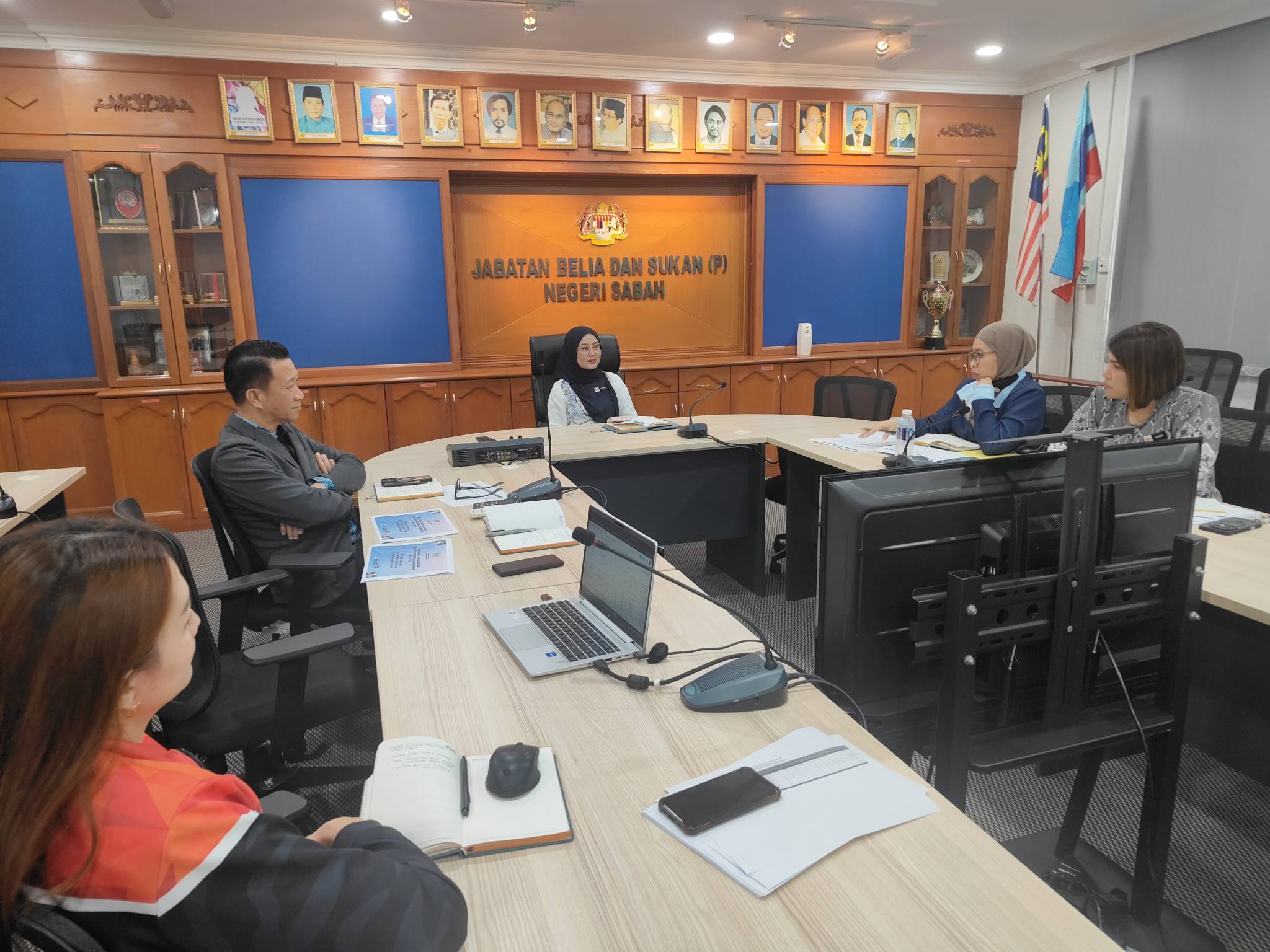 MESYUARAT PENYELARASAN BAHAGIAN PEMBANGUNAN SUKAN, JABATAN BELIA DAN SUKAN (P) NEGERI SABAH BIL.1.2026