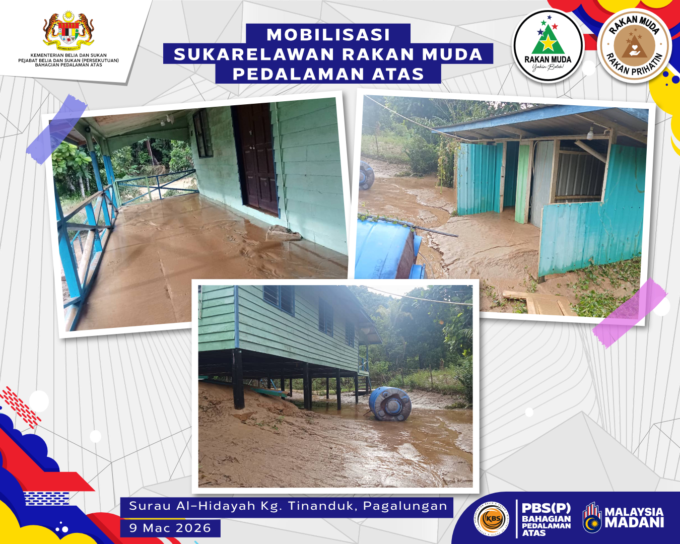MOBILISASI SUKARELAWAN RAKAN MUDA PEDALAMAN ATAS