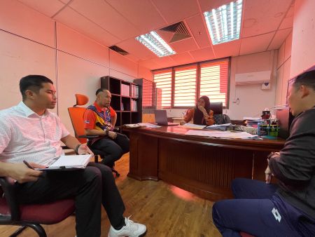 PERBINCANGAN BERSAMA SEKRETARIAT MPBN NEGERI SABAH