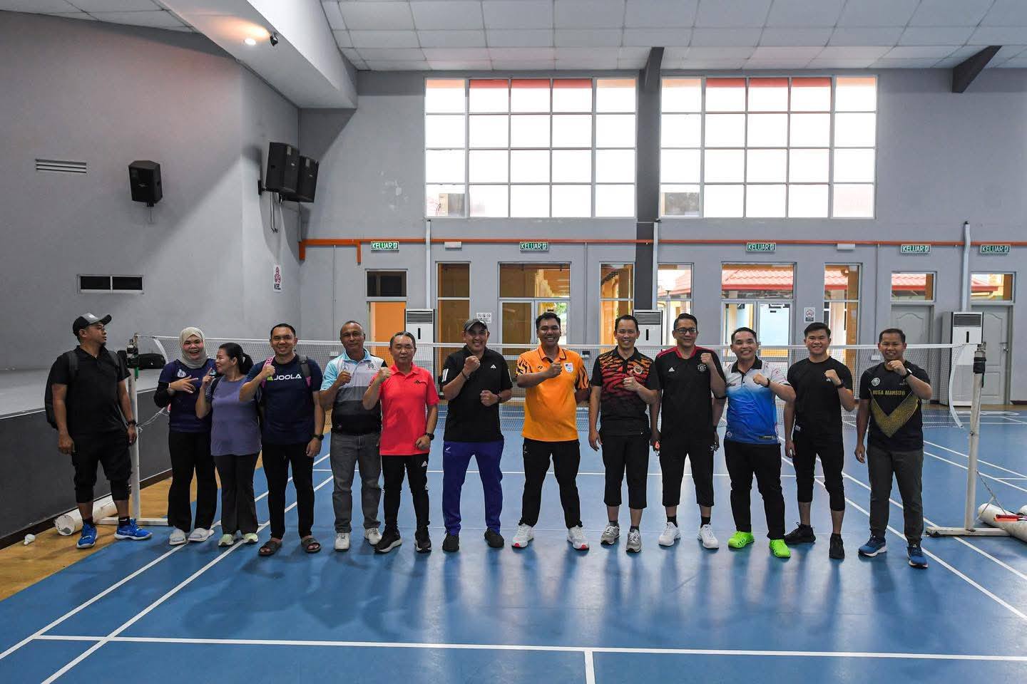 RIADAH MADANI YB TIMBALAN MENTERI BELIA DAN SUKAN MALAYSIA BERSAMA KBSK, JBSS, LSS DAN MSN SABAH