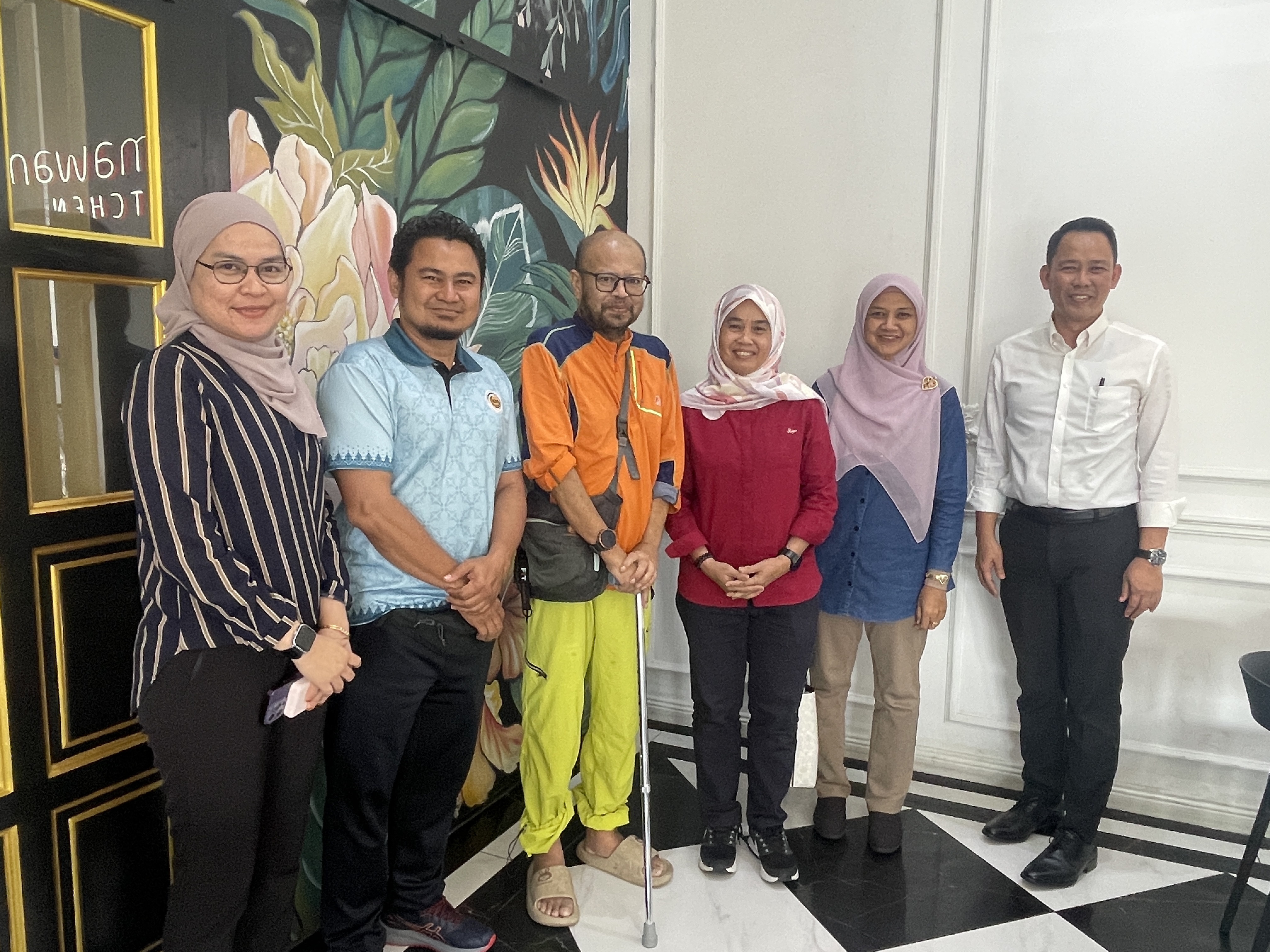 ZIARAH KEPADA ENCIK FAIZAM IBRAHIM OLEH KP JBSN