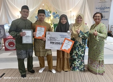 PESERTA BETONG TURUT MENYERTAI PROGRAM RAKAN MUDA RAMADAN, PERTANDINGAN HAFAZAN PERINGKAT NEGERI SARAWAK