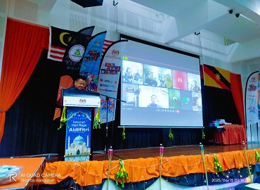 TERAPKAN BUDAYA KESERONOKAN BEKERJA ANTARA KATA-KATA AMANAT TUAN PENGARAH SEMASA PERHIMPUNAN BULANAN JBSNS BIL.2/2025