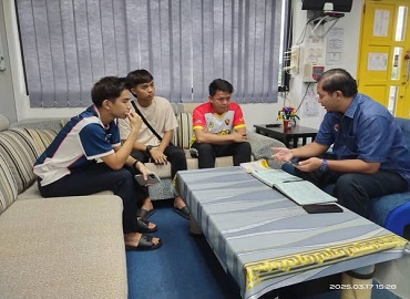 KUNJUNGAN BELIA DEBAK KE PEJABAT BELIA DAN SUKAN BAHAGIAN BETONG