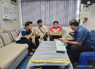 KUNJUNGAN BELIA DEBAK KE PEJABAT BELIA DAN SUKAN BAHAGIAN BETONG