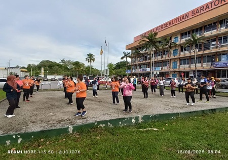  Program Malaysia Aktif@Komuniti Saratok Peringkat Bahagian Betong Tahun 2025 Siri 6 