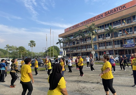 Program Malaysia Aktif @ Komuniti Saratok 2025 Peringkat Bahagian Betong Siri 3