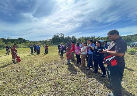LATIHAN KEBAKARAN (FIRE DRILL) DI WISMA PERSEKUTUAN BETONG 