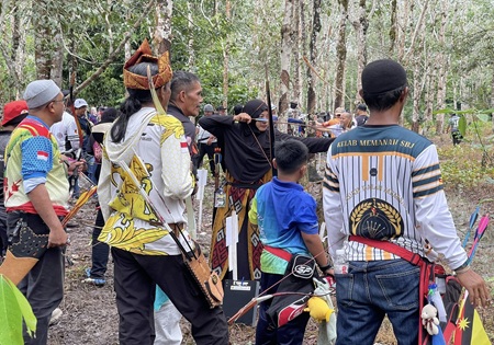 Kejohanan Memanah Tradisional Saribas Invitation 2025 IV Meriah Dengan Penyertaan Antarabangsa