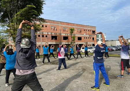 Program Malaysia Aktif @ Komuniti Saratok 2025 Peringkat Bahagian Betong Galakkan Gaya Hidup Cergas Dan Sihat