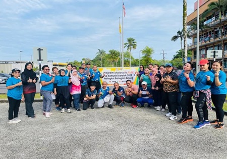 Program Malaysia Aktif @ Komuniti Saratok 2025 Peringkat Bahagian Betong Galakkan Gaya Hidup Cergas Dan Sihat