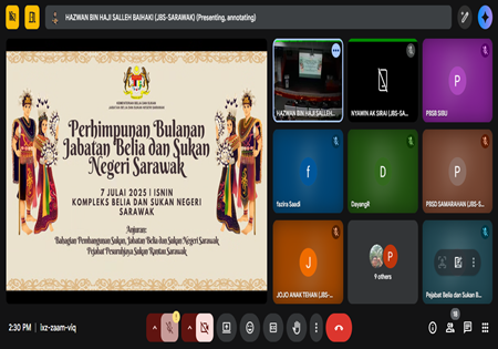 Perhimpunan Bulanan JBSN Sarawak Bil 2/2025