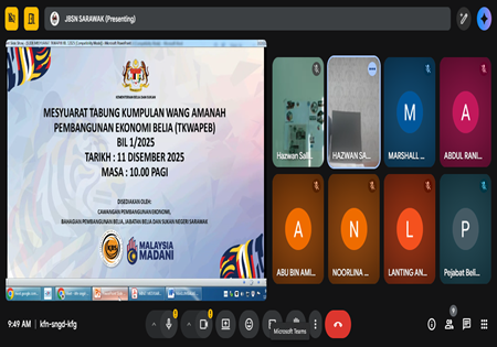 Mesyuarat Laporan Tabung Kumpulan Wang Amanah Pembangunan Ekonomi Belia (TKWAPEB) Kementerian Belia Dan Sukan Malaysia Bil.1/2025 