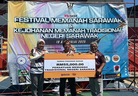Seramai 382 Peserta Mengambil Bahagian Dalam Kejohanan Memanah Tradisional Negeri Sarawak 2025 