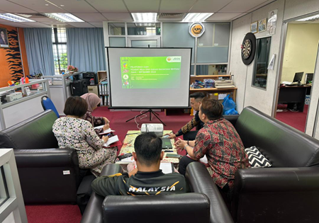 Mesyuarat Pengurusan Bil/4 2025 Pejabat Belia  Dan Sukan Bahagian Bintulu